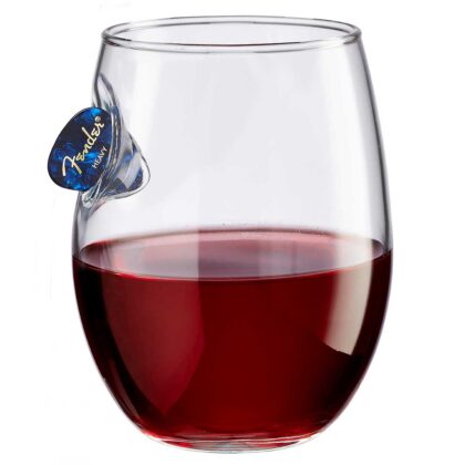 Guitar Pick Wine Glass