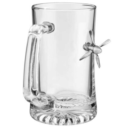 Propeller Beer Mug Glass