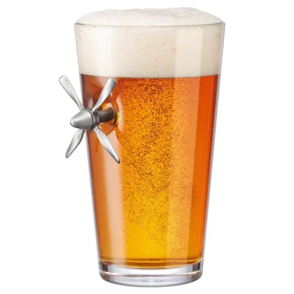 Propeller Pint Glass